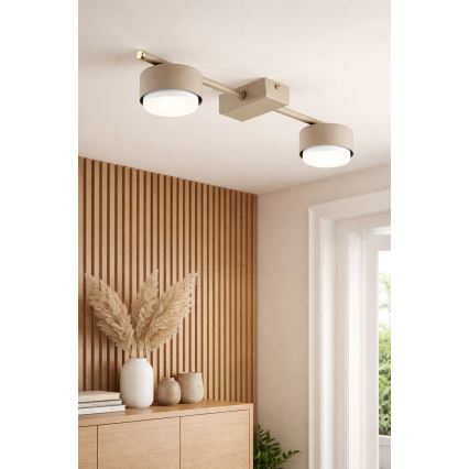 Brilagi - LED-Deckenstrahler MONO 2xGX53/30W/230V beige