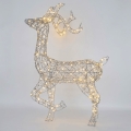 BRILAGI - LED Décoration de Noël extérieure LED/3,6W/8 fonctions 105 cm IP44 renne