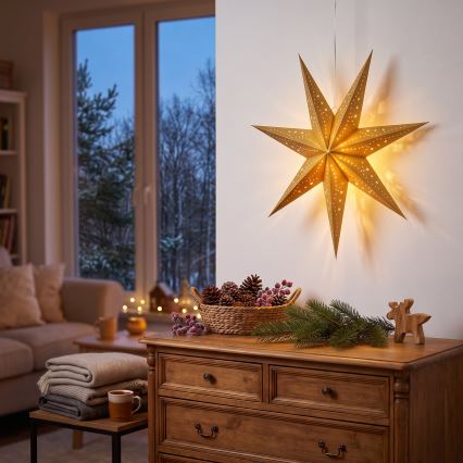 BRILAGI - LED Decorazione natalizia LED/2xAA 60 cm stella
