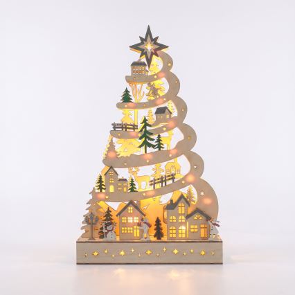 BRILAGI - LED decorazione natalizia LED/2xAA alberello