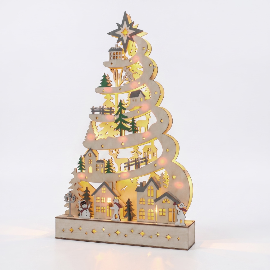 BRILAGI - LED decorazione natalizia LED/2xAA alberello