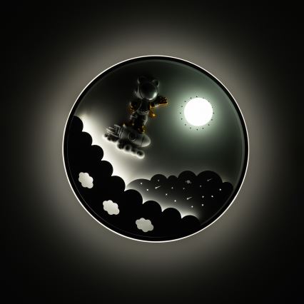 Brilagi - Plafonnier LED dimmable pour chambre d'enfant ASTRO LED/68W/230V 3000-6000K Ø 49 cm + télécommande