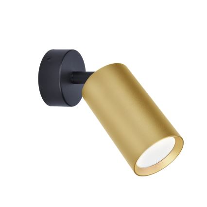 Brilagi - Spot LED RGBW dimmable SELE GOLDEN 1xGU10/4,8W/230V 3000K noir/doré + télécommande
