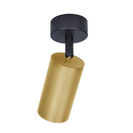 Brilagi - Spot LED RGBW dimmable SELE GOLDEN 1xGU10/4,8W/230V 3000K noir/doré + télécommande