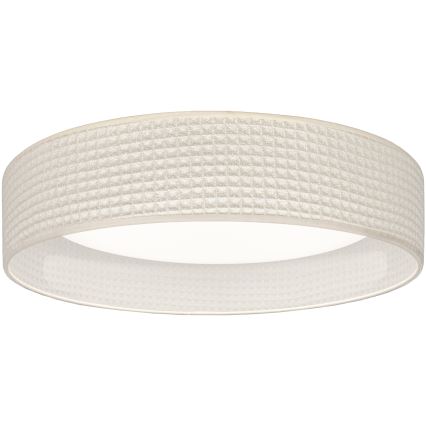 Brilagi - Plafonnier LED dimmable VELVET SMARTIX LED/36W/230V 3000-6000K Ø 55 cm coloris crème Wi-Fi Tuya Beacon + télécommande