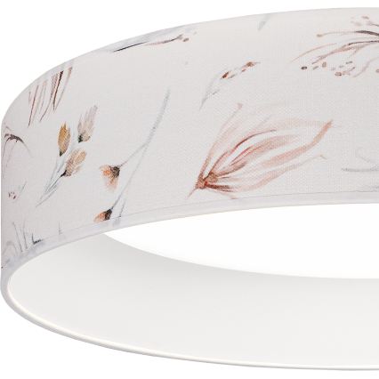 Brilagi - Plafonnier LED dimmable VELVET SMART VARI LED/24W/230V 3000-6500K pr. 45 cm blanc/fleurs + télécommande