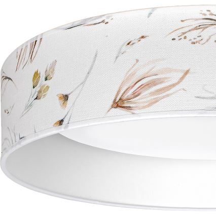 Brilagi - Plafonnier LED dimmable VELVET SMART VARI LED/24W/230V 3000-6500K pr. 45 cm blanc/fleurs + télécommande