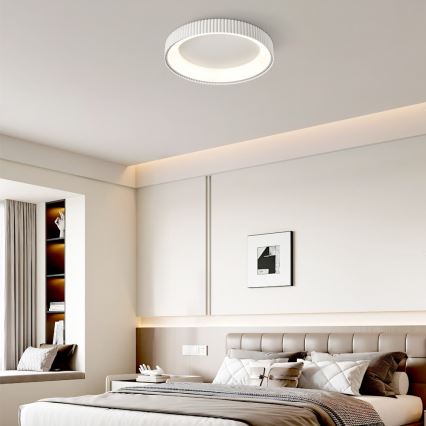Brilagi - Dimmbare LED-Deckenleuchte FALCON MODERN LED/54W/230V 3000-6000K 60 cm Weiß + Fernbedienung
