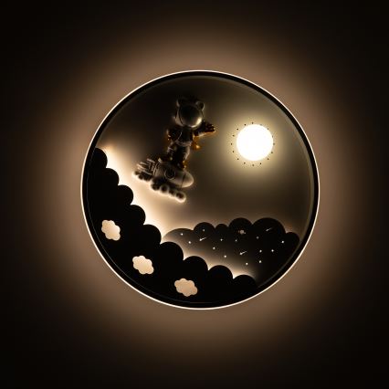 Brilagi - dimmbare LED-Kinderzimmer-Deckenleuchte ASTRO LED/68W/230V 3000–6000K Ø 49 cm + Fernbedienung