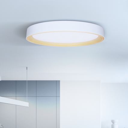 Brilagi - dimmbare LED-Deckenleuchte LARIOS LED/72W/230V 3000-6500K weiß Ø 59 cm + Fernbedienung