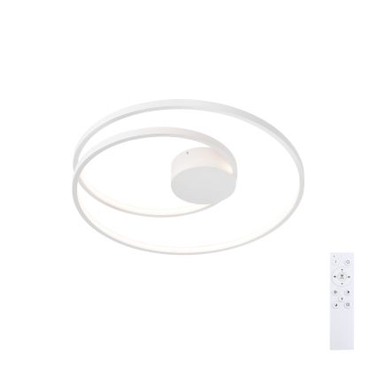 Brilagi - LED-dimmbare Deckenleuchte TWISTER LED/48W/230V 3000-6000K Ø 50 cm weiß + Fernbedienung