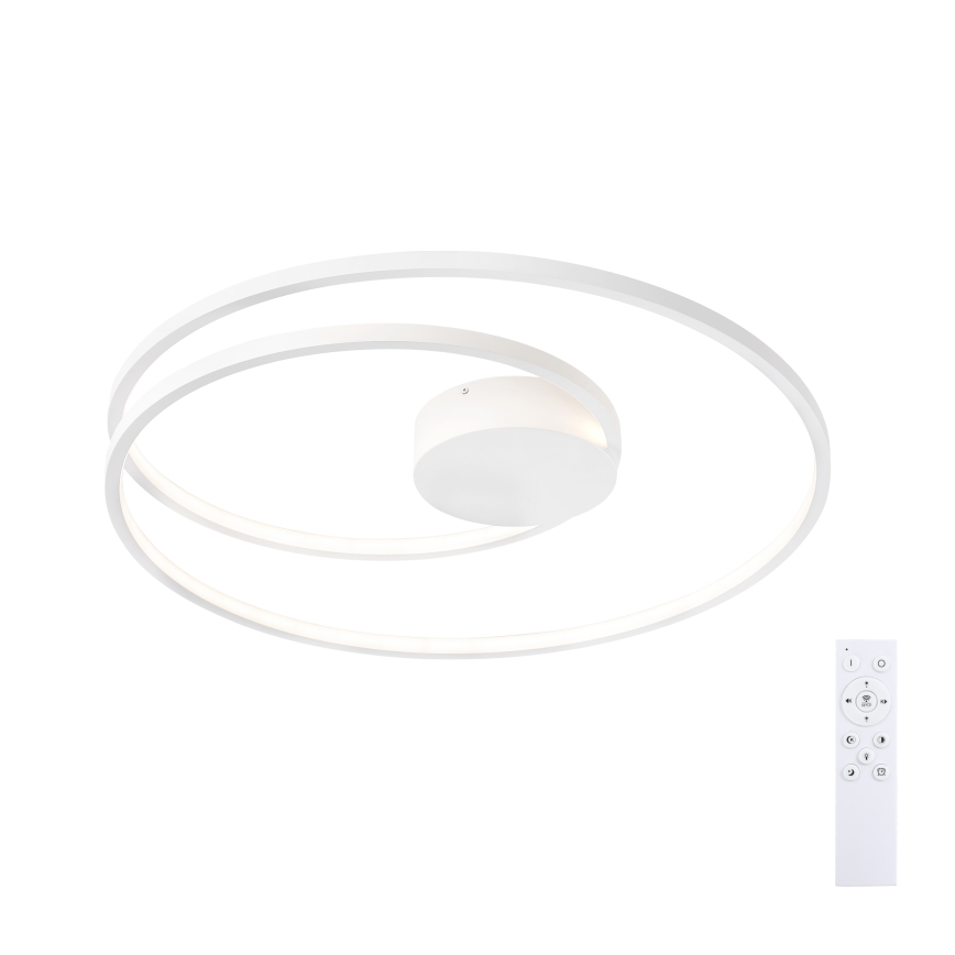 Brilagi - TWISTER LED-Deckenleuchte, dimmbar, 75 W, 230 V, 3000-6000 K, Ø 70 cm, weiß + Fernbedienung