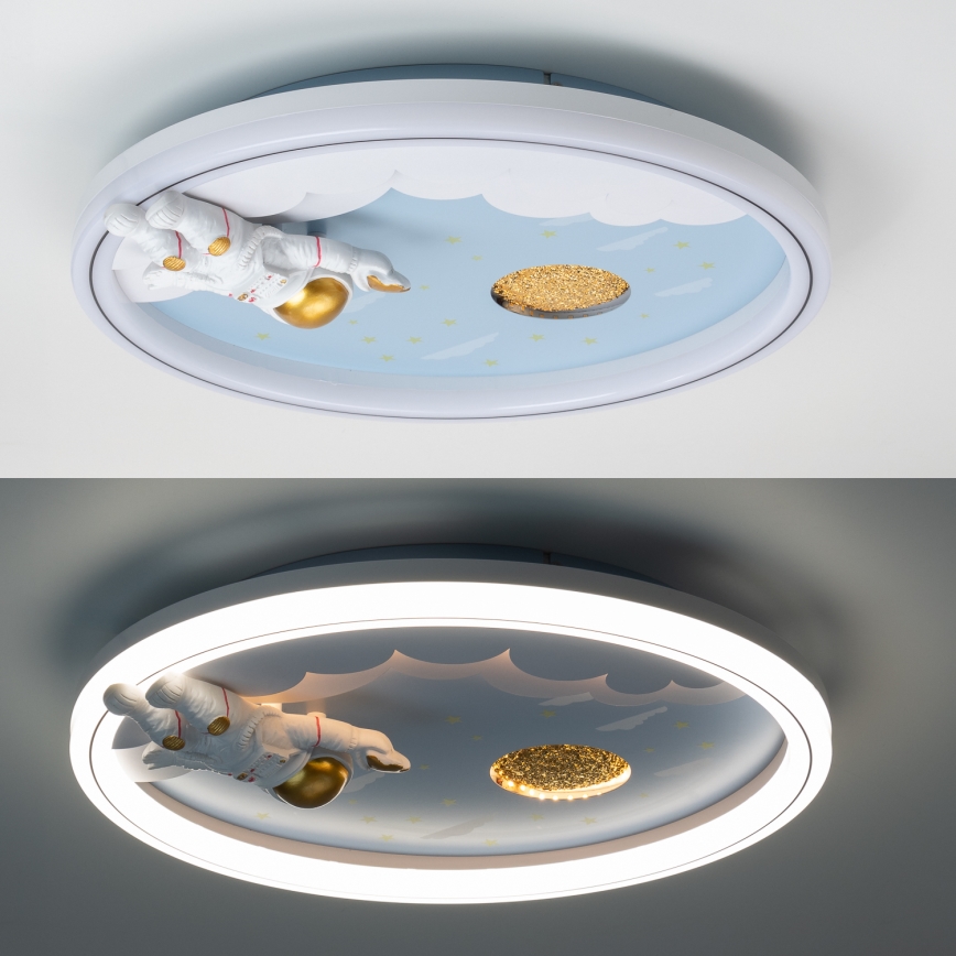 Brilagi - LED dimmbar Kinder-Deckenleuchte LED/42W/230V 3000/5700K Astronaut