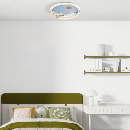 Brilagi - LED dimmbar Kinder-Deckenleuchte LED/42W/230V 3000/5700K Astronaut