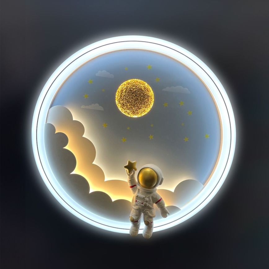 Brilagi - LED dimmbar Kinder-Deckenleuchte LED/42W/230V 3000/5700K Astronaut