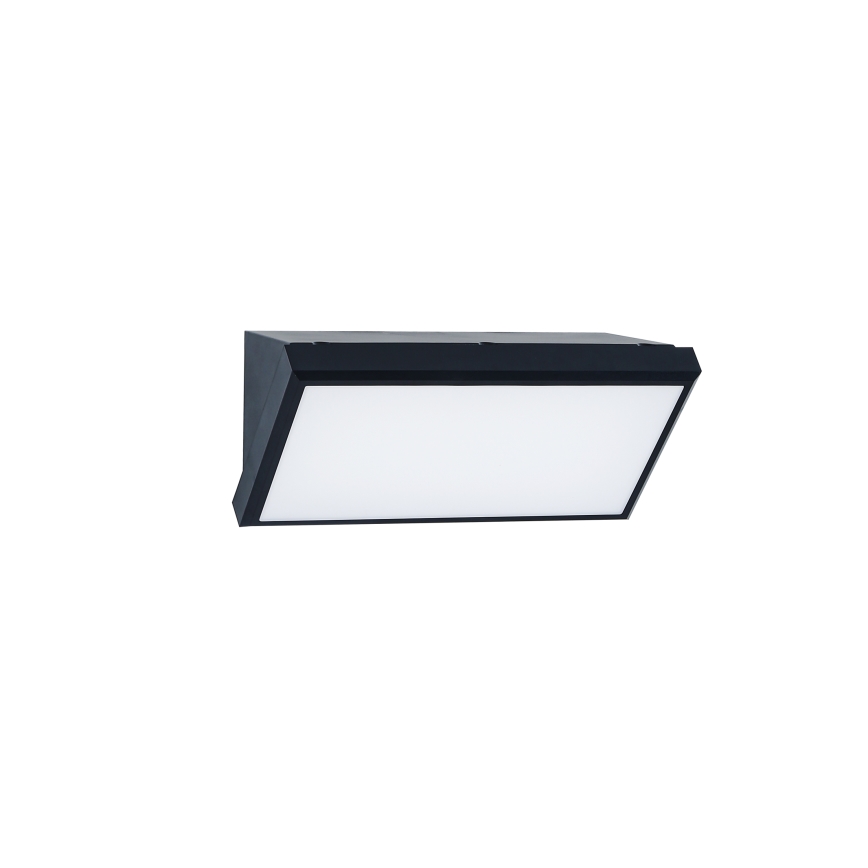 Brilagi - LED dimmbare Außenwandleuchte TRIANGLE 1xE27/6W/230V 2700-6500K IP65 schwarz