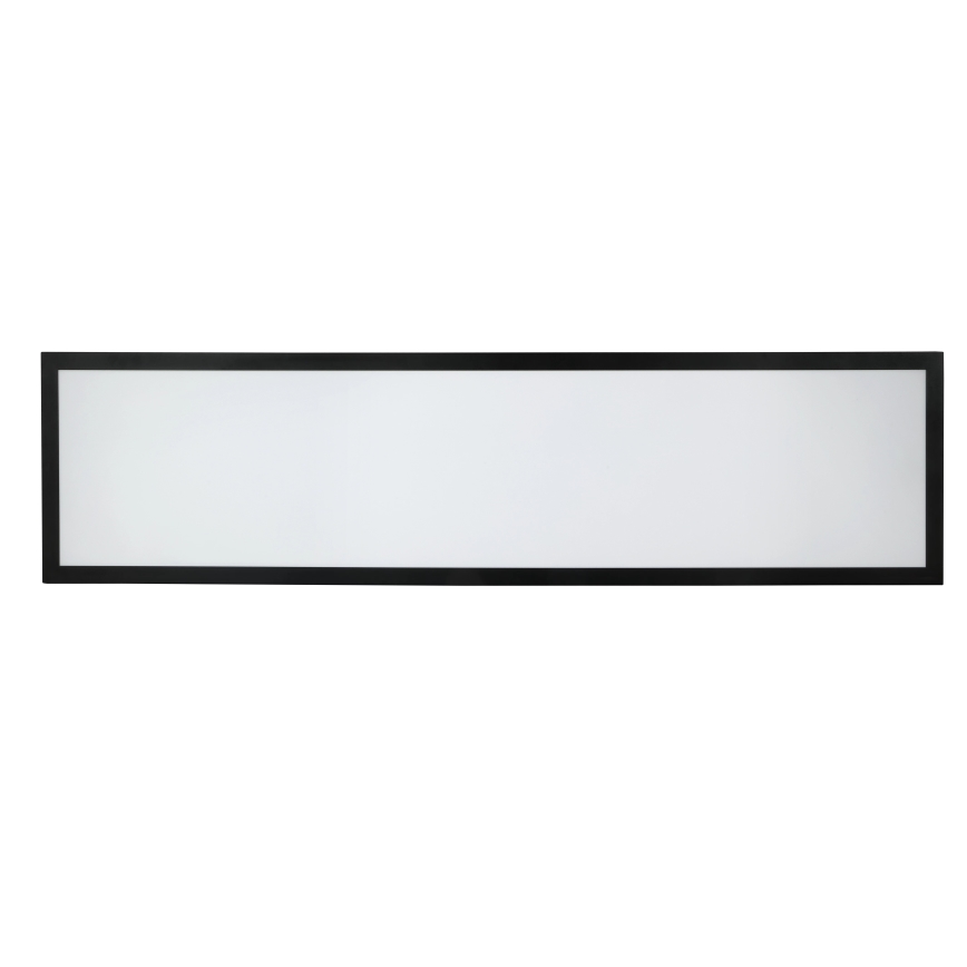 Brilagi - LED-dimmbare Badezimmer-Deckenleuchte FRAME SMART LED/50W/230V 120x30 cm 3000-6000K IP44 schwarz + Fernbedienung