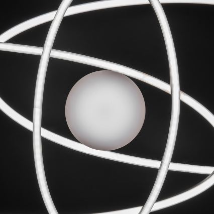 BRILAGI - LED dimmbare Deckenleuchte APOLLO LED/58W/230V 3000-6500K 43,2x101,2 cm mattchrom + Fernbedienung