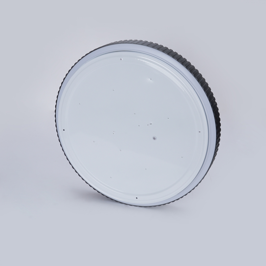 Brilagi - LED-dimmbare Deckenleuchte CORVO LED/72W/230V 3000-6000K schwarz Ø 50 cm + Fernbedienung