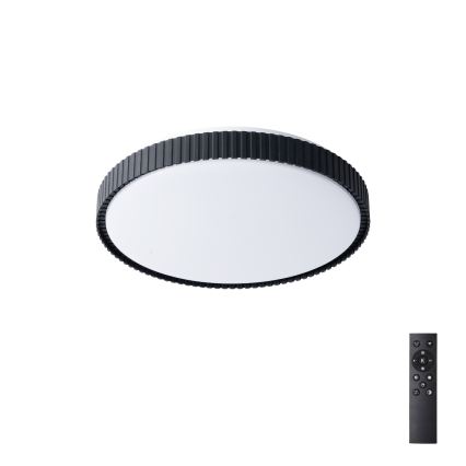 Brilagi - LED-dimmbare Deckenleuchte CORVO LED/72W/230V 3000-6000K schwarz Ø 50 cm + Fernbedienung