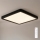 Brilagi - LED-dimmbare Deckenleuchte ESTELA SQUARE LED/36W/230V 3000-6500K 31x31 cm schwarz + Fernbedienung