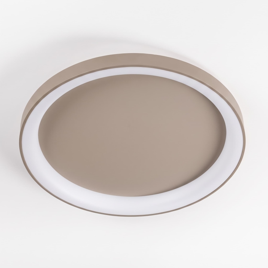 BRILAGI - LED-dimmbare Deckenleuchte FALCON II LED/108W/230V 3000-6500K Ø 80 cm beige + Fernbedienung