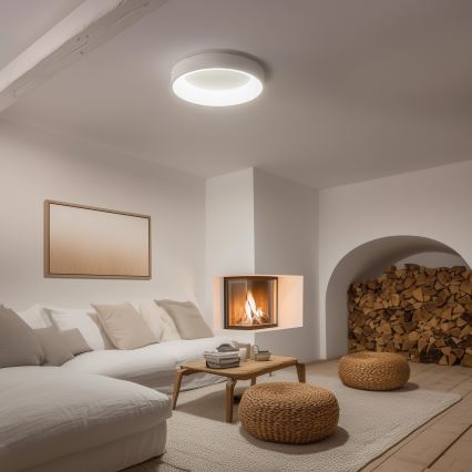 Brilagi - LED dimmbare Deckenleuchte FALCON LED/80W/230V 3000-6500K weiß + Fernbedienung