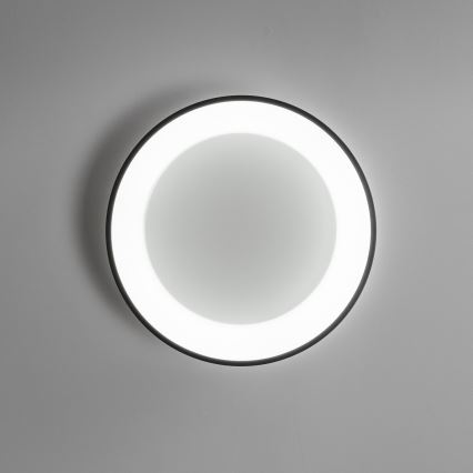 Brilagi - LED-dimmbare Deckenleuchte FALCON LED/80W/230V 3000-6500K Ø 60 cm schwarz + Fernbedienung