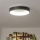 Brilagi - LED-dimmbare Deckenleuchte FALCON LED/80W/230V 3000-6500K Ø 60 cm schwarz + Fernbedienung