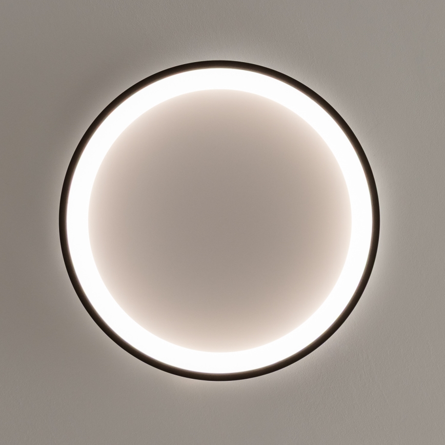 Brilagi - Dimmbare LED-Deckenleuchte FALCON SLIM LED/42W/230V 3000-6500K Ø 50 cm schwarz + Fernbedienung
