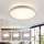 Brilagi - LED-dimmbare Deckenleuchte GLASS POOL DOUBLE LED/48W/230V 3000-6000K 40 cm beige + Fernbedienung