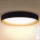 Brilagi - LED-dimmbare Deckenleuchte LARIOS LED/72W/230V 3000-6500K schwarz Ø 59 cm + Fernbedienung