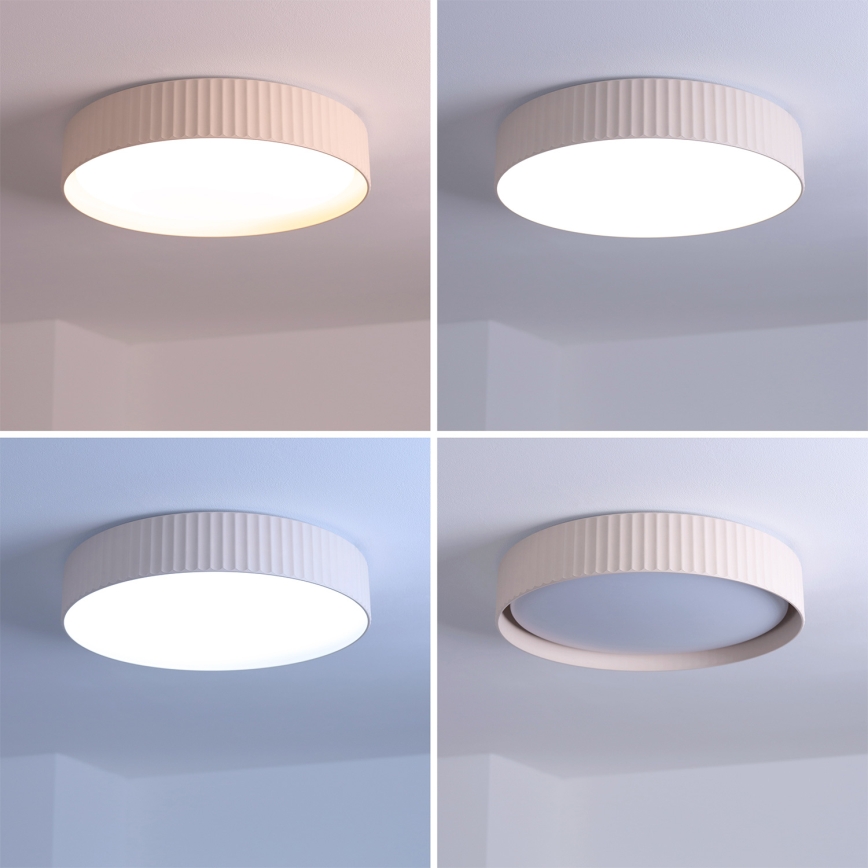 Brilagi - LED-dimmbare Deckenleuchte LUCIA LED/48W/230V 3000-6500K Ø 41 cm beige + Fernbedienung