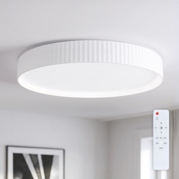 Brilagi - LED-dimmbare Deckenleuchte LUCIA LED/60W/230V 3000-6500K Ø 59 cm Weiß + Fernbedienung