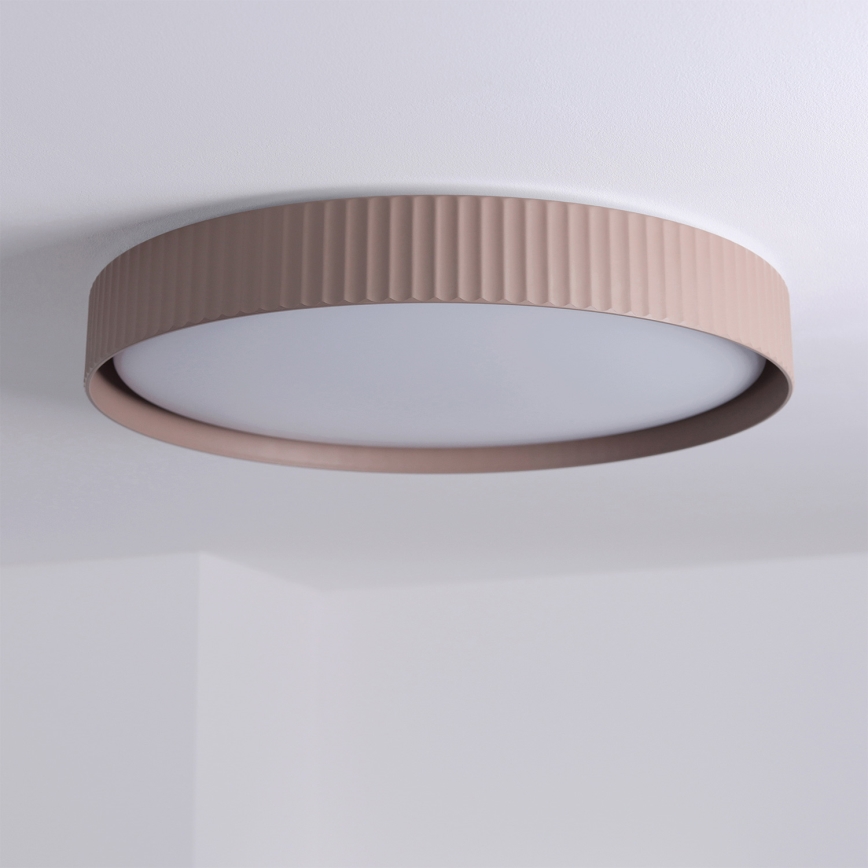 Brilagi - LED-dimmbare Deckenleuchte LUCIA LED/60W/230V 3000-6500K Ø 59 cm braun + Fernbedienung