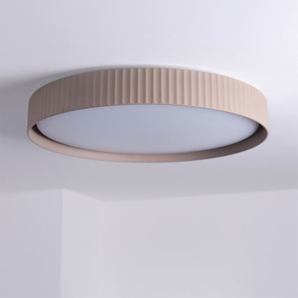 Brilagi - LED-dimmbare Deckenleuchte LUCIA LED/60 W/230 V 3000–6500 K Ø 59 cm taupe + Fernbedienung
