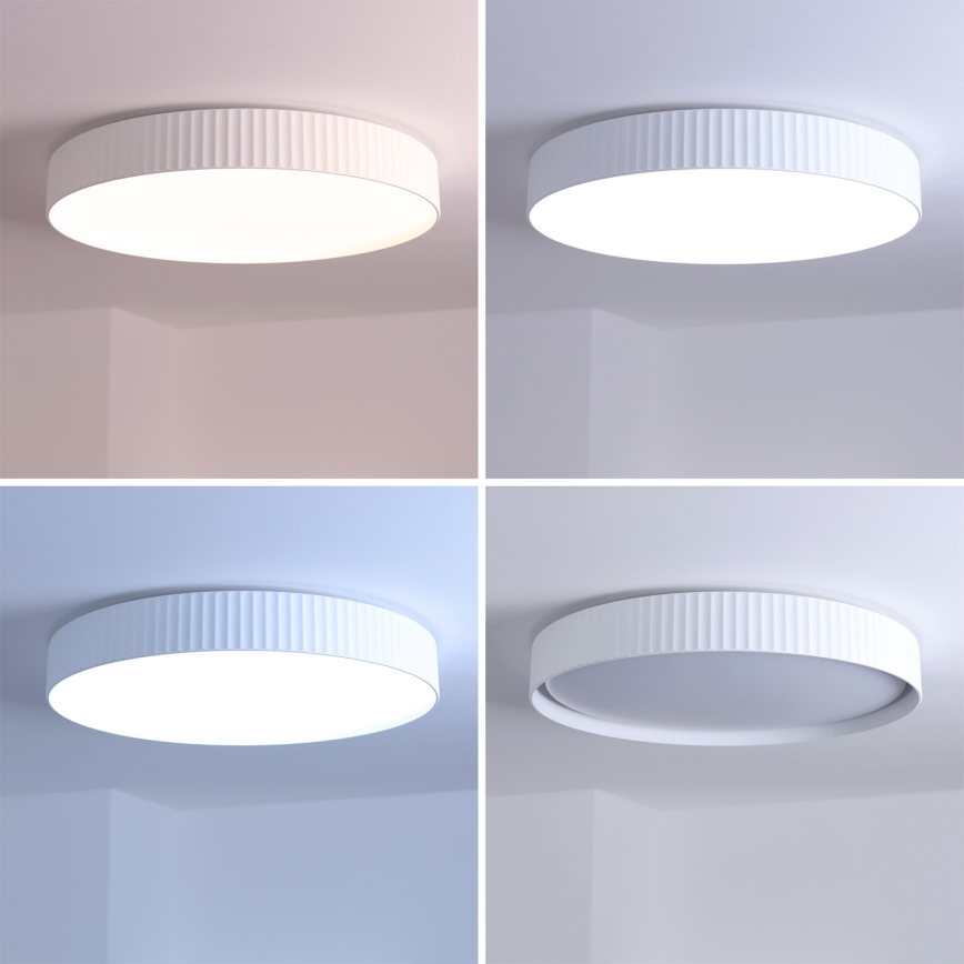 Brilagi - LED-dimmbare Deckenleuchte LUCIA LED/60W/230V 3000-6500K Ø 59 cm Weiß + Fernbedienung