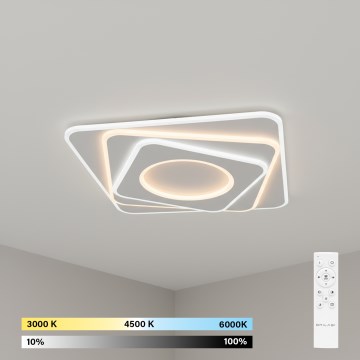 Brilagi - LED-dimmbare Deckenleuchte MODERN LED/100W/230V 3000-6000K 48x48 cm + Fernbedienung
