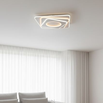 Brilagi - LED-dimmbare Deckenleuchte MODERN LED/100W/230V 3000-6000K 48x48 cm + Fernbedienung