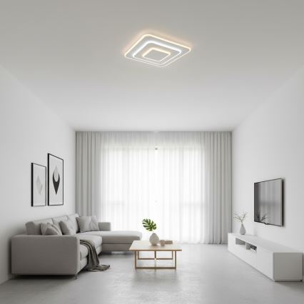 Brilagi - LED-dimmbare Deckenleuchte MODERN LED/72W/230V 3000-6000K 46,6x46,6 cm + Fernbedienung