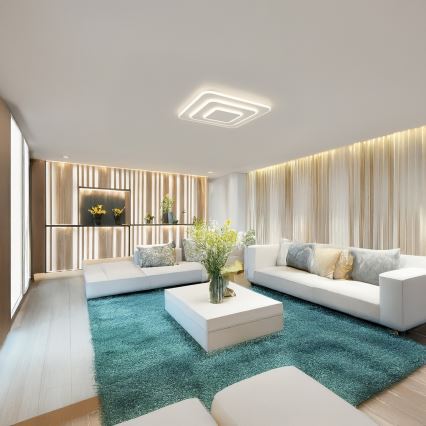 Brilagi - LED-dimmbare Deckenleuchte MODERN LED/72W/230V 3000-6000K 46,6x46,6 cm + Fernbedienung