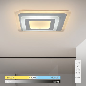 Brilagi - LED-dimmbare Deckenleuchte MODERN MINI LED/65W/230V 3000-6000K 37x37 cm + Fernbedienung