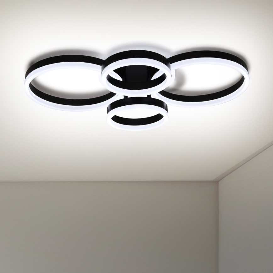 Brilagi - LED dimmbare Deckenleuchte ORBITS LED/49W/230V 3000-6000K + Fernbedienung