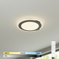 Brilagi - LED-dimmbare Deckenleuchte ORELIS LED/80 W/230 V 3000–6000 K Ø 50 cm inkl. Fernbedienung