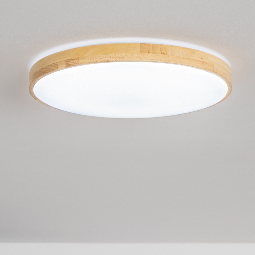 Brilagi - dimmbare LED-Deckenleuchte PINE LED/60W/230V Ø 52 cm 3000-6500K + Fernbedienung