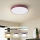 Brilagi - LED-dimmbare Deckenleuchte POOL LED/36W/230V 3000-6000K Ø 30 cm burgunderrot + Fernbedienung