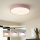 Brilagi - LED dimmbare Deckenleuchte POOL LED/48W/230V 3000-6000K Durchmesser 40 cm rosa + Fernbedienung