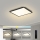 Brilagi - LED-dimmbare Deckenleuchte SLIMFRAME LED/25W/230V 30x30 cm 3000-6000K schwarz + Fernbedienung