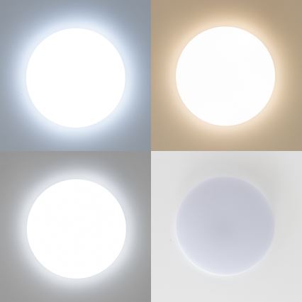Brilagi - SMART dimmbare LED-Deckenleuchte LED/24W/230V Ø 38 cm 3000-6000K Wi-Fi Tuya Beacon + Fernbedienung