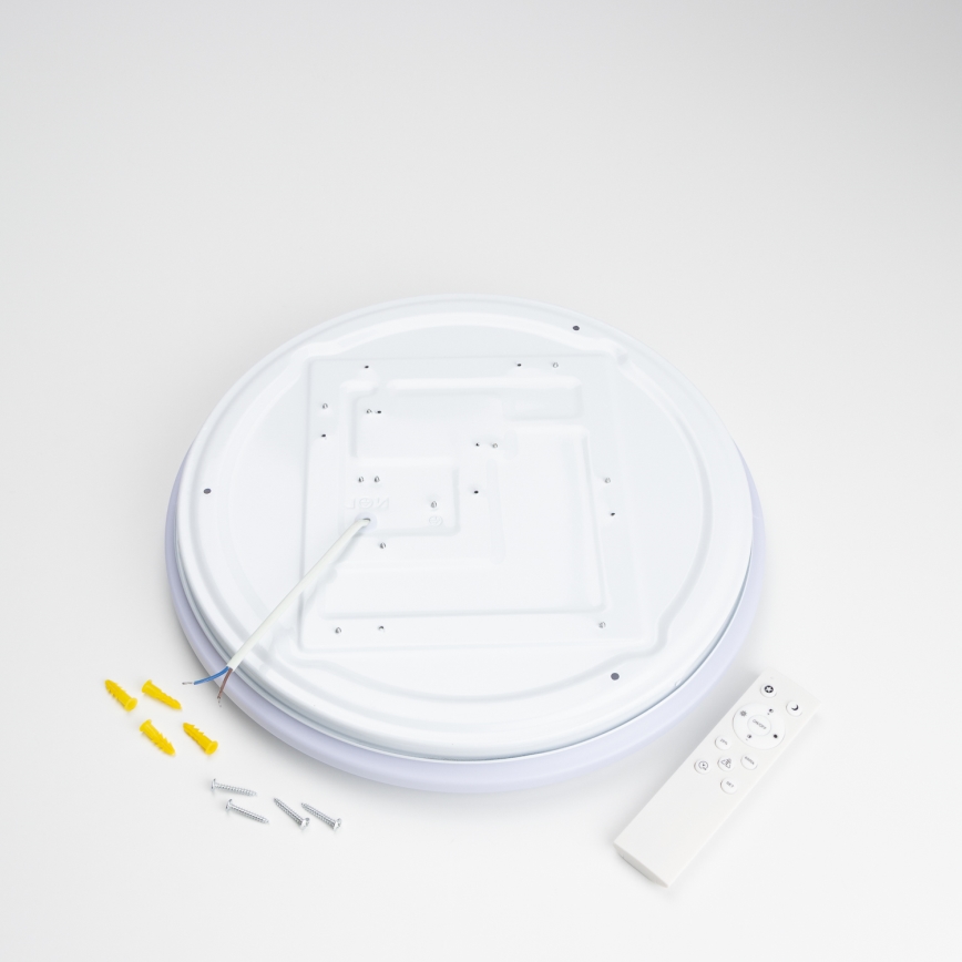Brilagi - SMART dimmbare LED-Deckenleuchte LED/24W/230V Ø 38 cm 3000-6000K Wi-Fi Tuya Beacon + Fernbedienung